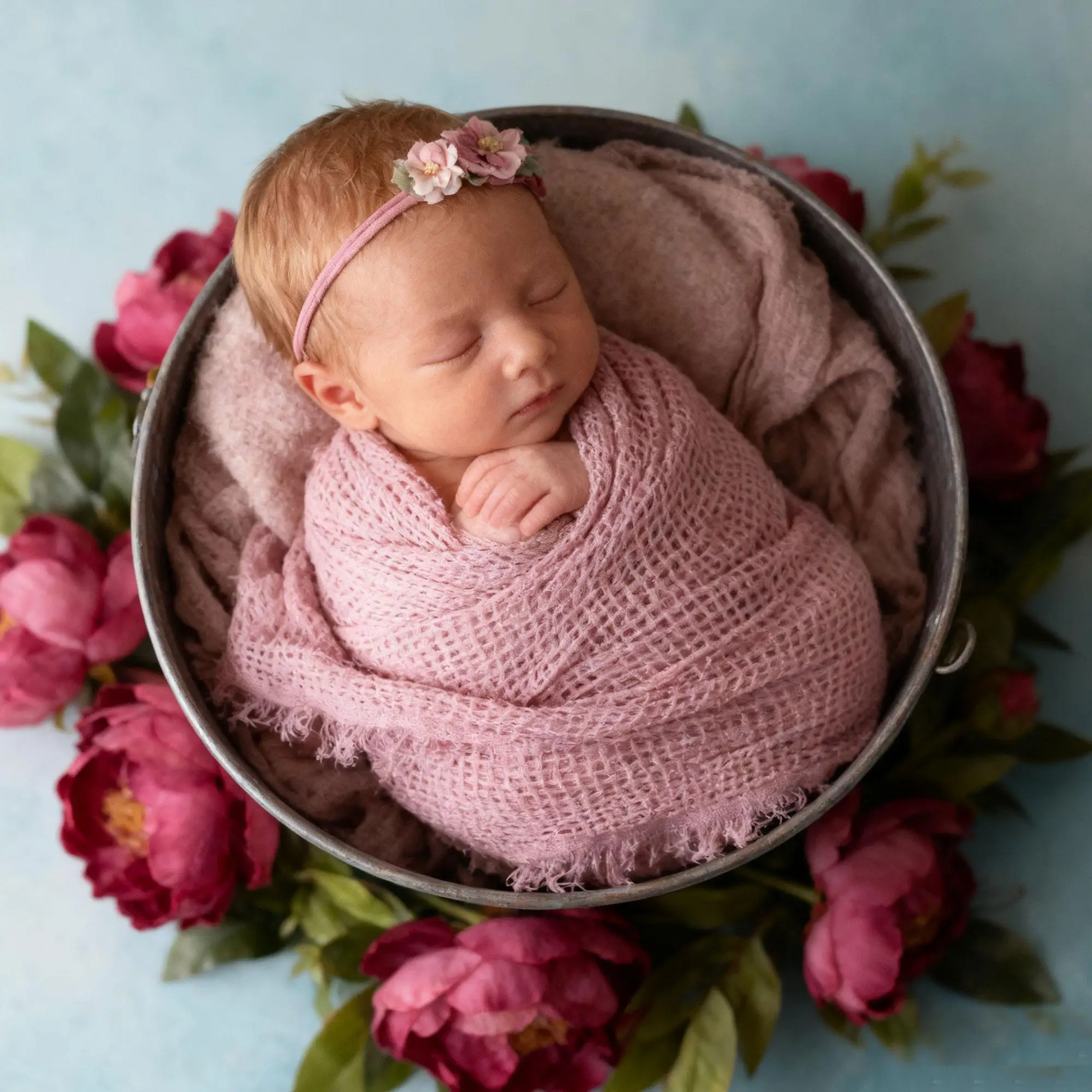 

Don&Judy Baby Blanket Cotton Newborn Photography Props Pink Blue Newborn Blanket Wrap Accessories Soft Baby Items