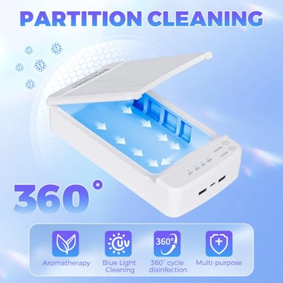 Ferramenta de limpeza de unhas com luz azul usb portátil máquina de limpeza dicas de unhas arte tecnologia deve ter para salão de beleza pinças telefone jóias