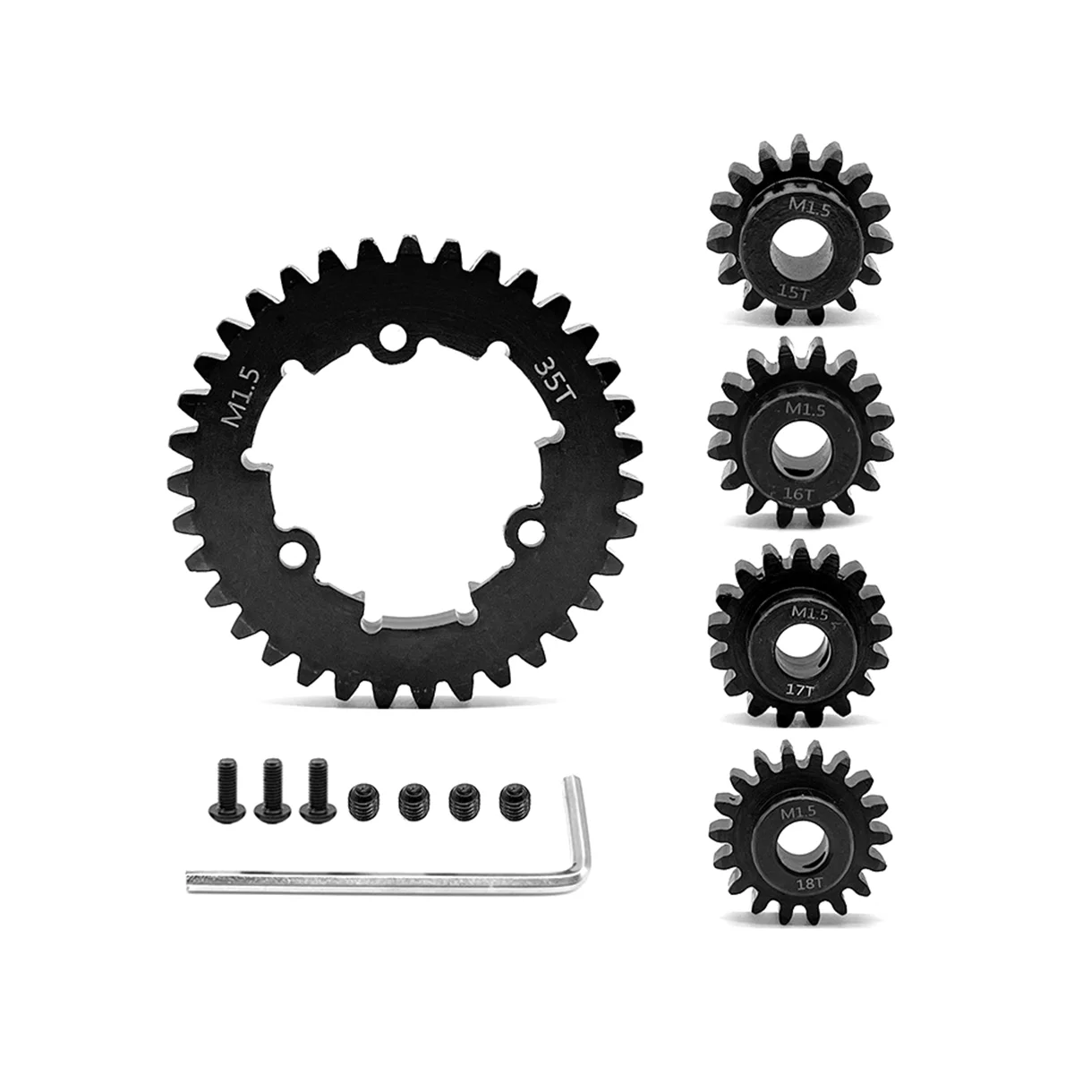 1.5 Modulus 35T Spur Gear M1.5 Gear Suit 6447X 6448X for Traxxas 1/5 X-Maxx 6S 8S 1/6 XRT RC Car Upgrade Parts A