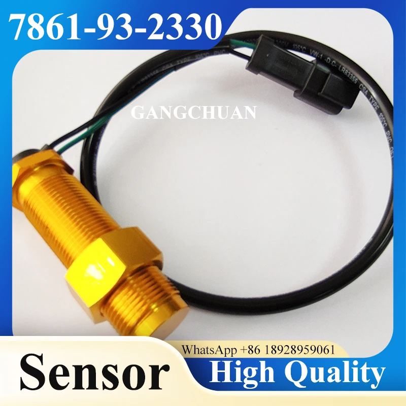 7861-93-2330 7861932330   Sensor de velocidad de revolución para excavadora Komatsu PC PC200-7 PC210-7 PC220-7