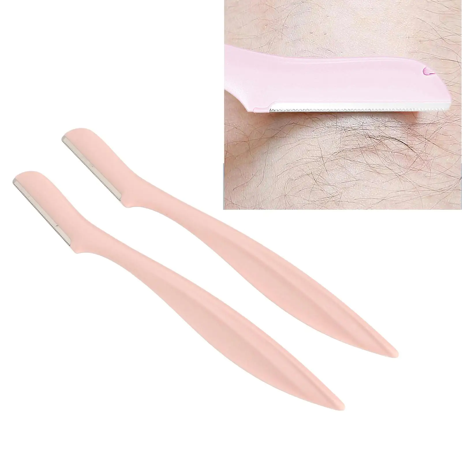 Cartoon Bunny Eyebrow Trimmer: Pinkish Grey, Ergonomic Design - Perfect for travel 