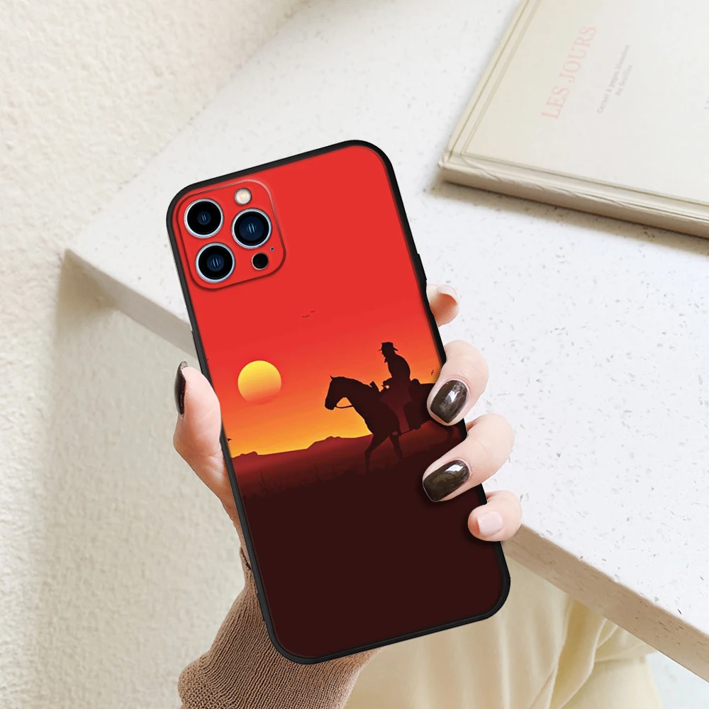 FOR IPhone 12 Adventure Game Rdr2 Phone Case FOR IPhone 13 11 12 Pro 8 7 Plus X 14 14 Pro MAX SE2020 XR XS MAX 6 6s Covers