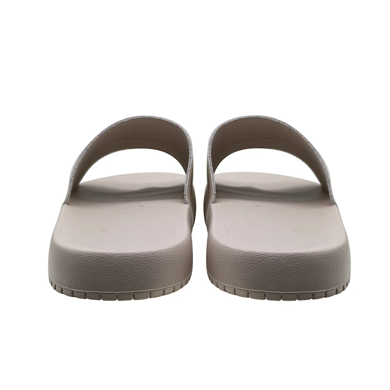 Luxury plus Size Men Slide Slippers Comfortable Home Slip-On Sandals Breathable PU Material