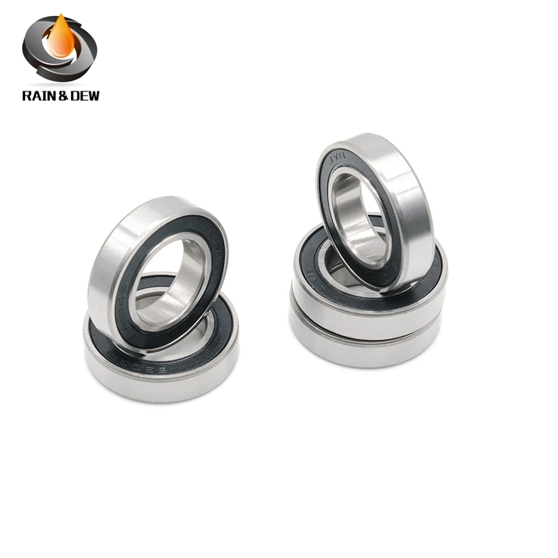 10Pcs  17287-2RS MR17287 17287 17287RS 61902/17 Ball Bearing 17x28x7 mm for Bike Wheels Bottom Bracket Repair Bearings