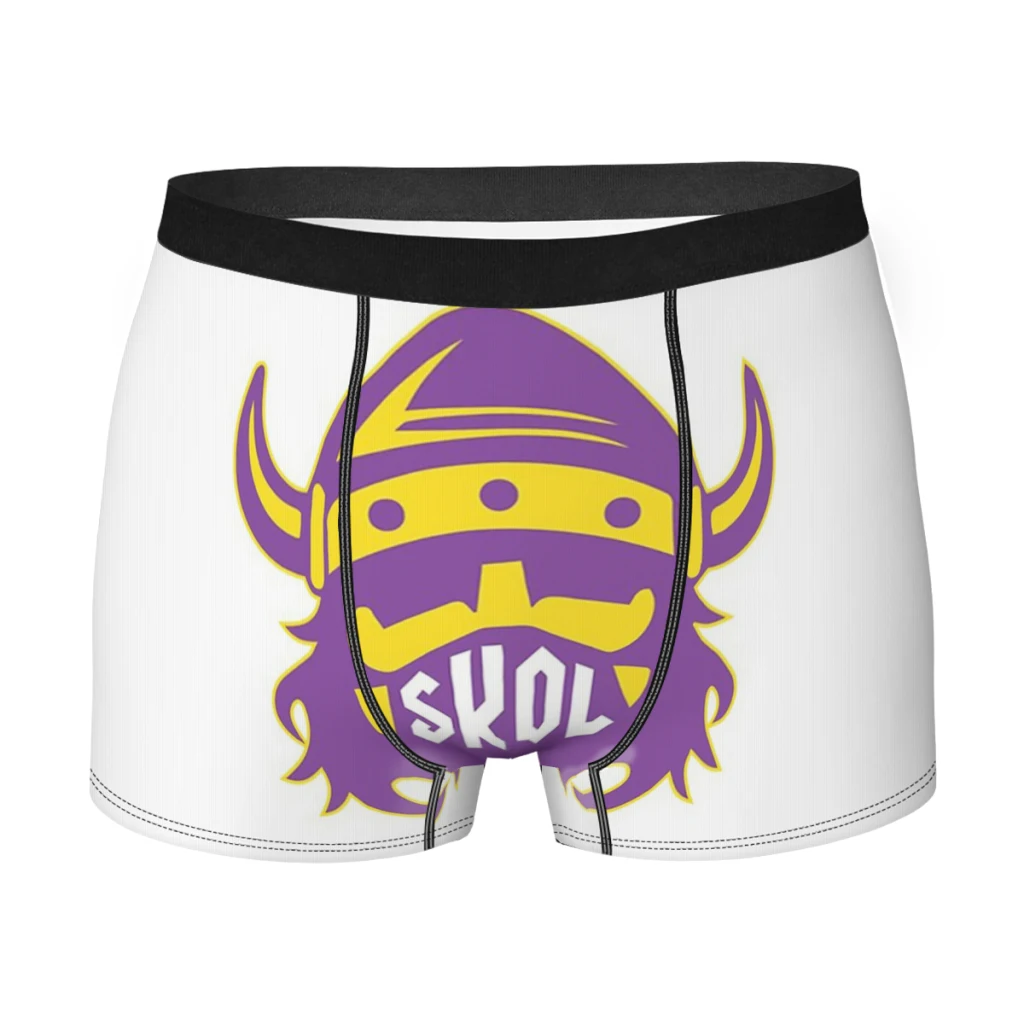 Skol Viking Pirate Underpants Homme Panties Male Underwear Ventilate Shorts Boxer Briefs