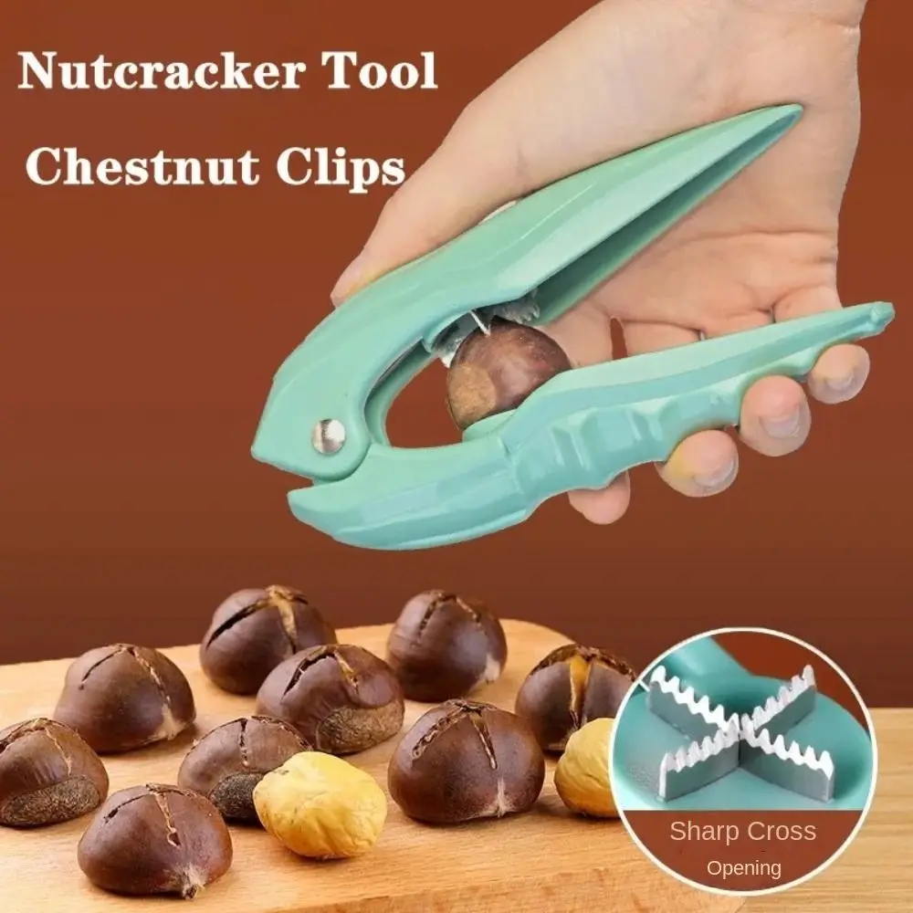 Nuts Walnut Cut Chestnut Clip Machine Multi Functional Convenient Nutcracker Opener Tool Household Chestnut Shelling Cutter