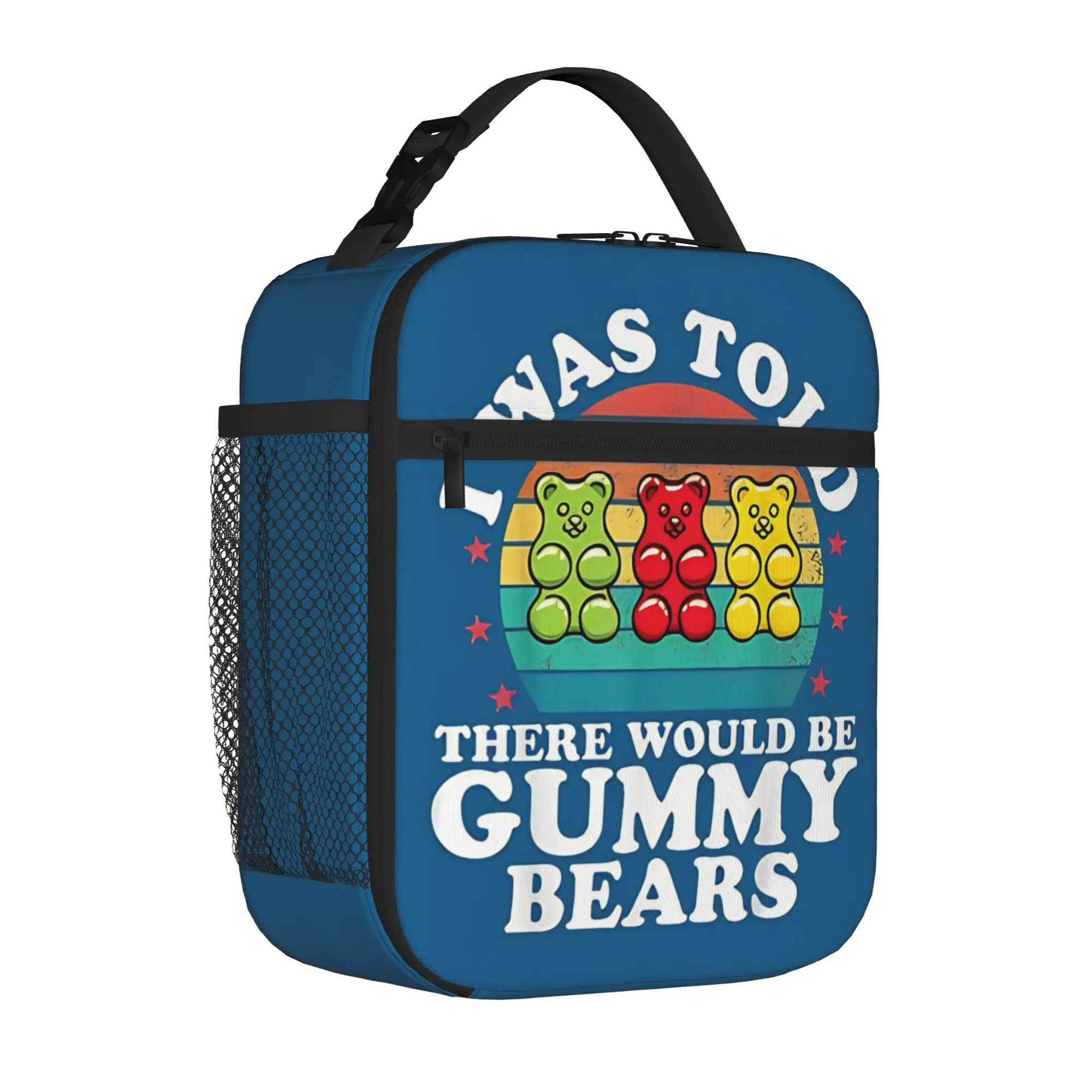 1 Piece For Students Food Container Sweet Portable Pocket Gummy Bear Zipper Closure Aluminum Foil Food Pouch For Travel