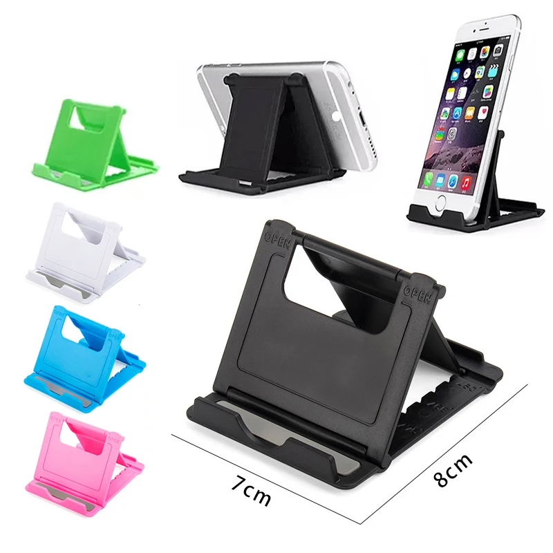 Adjustable Phone Holder Bracket Table Desktop Stand For iPad iPhone Samsung Xiaomi Huawei Foldable Universal Mobile Phone Stand