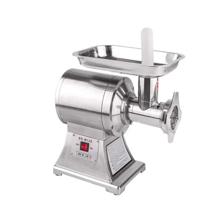 

High Efficiency Stainless Steel Industrial 12 Electric Meat Grinder Meat Mincer