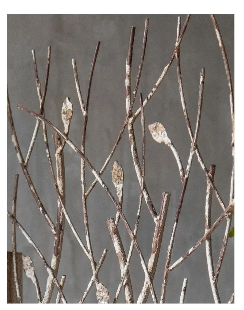 Wrought iron retro and old ornaments hall, foldable creative homestay entrance, simple casual screen