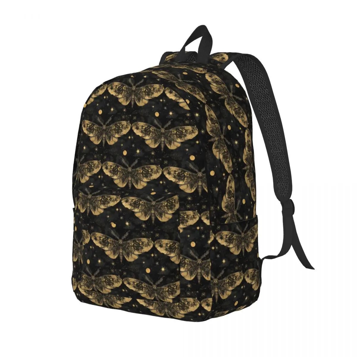 Moth Wings Backpack Daypack Large Capacity Children BookBag School Bag Shoulder Bags for Boys Girls