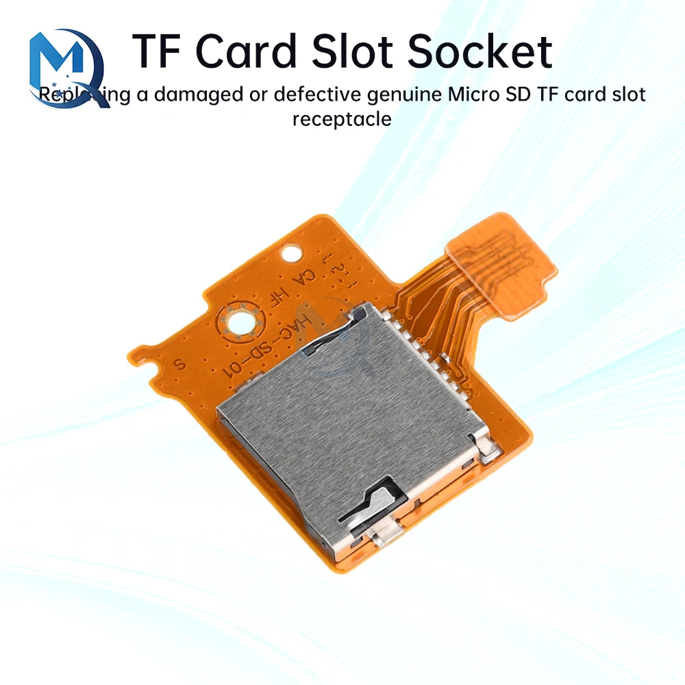 TF card slot with board SD memory card slot suitable for Nintendo Switch gaming machine card reader slot socket