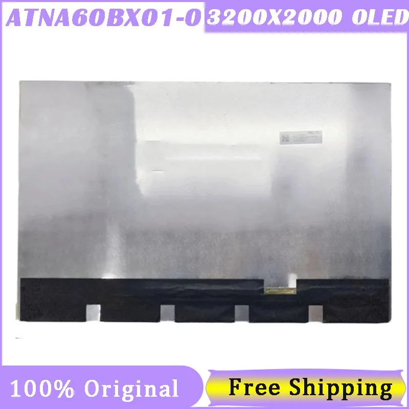 16 Inch Laptop Screen ATNA60BX01 ATNA60BX01-0 ATNA60BX03 ATNA60BX03-0 3200X2000 OLED 18200-16000600-ES Display Panel Replacement