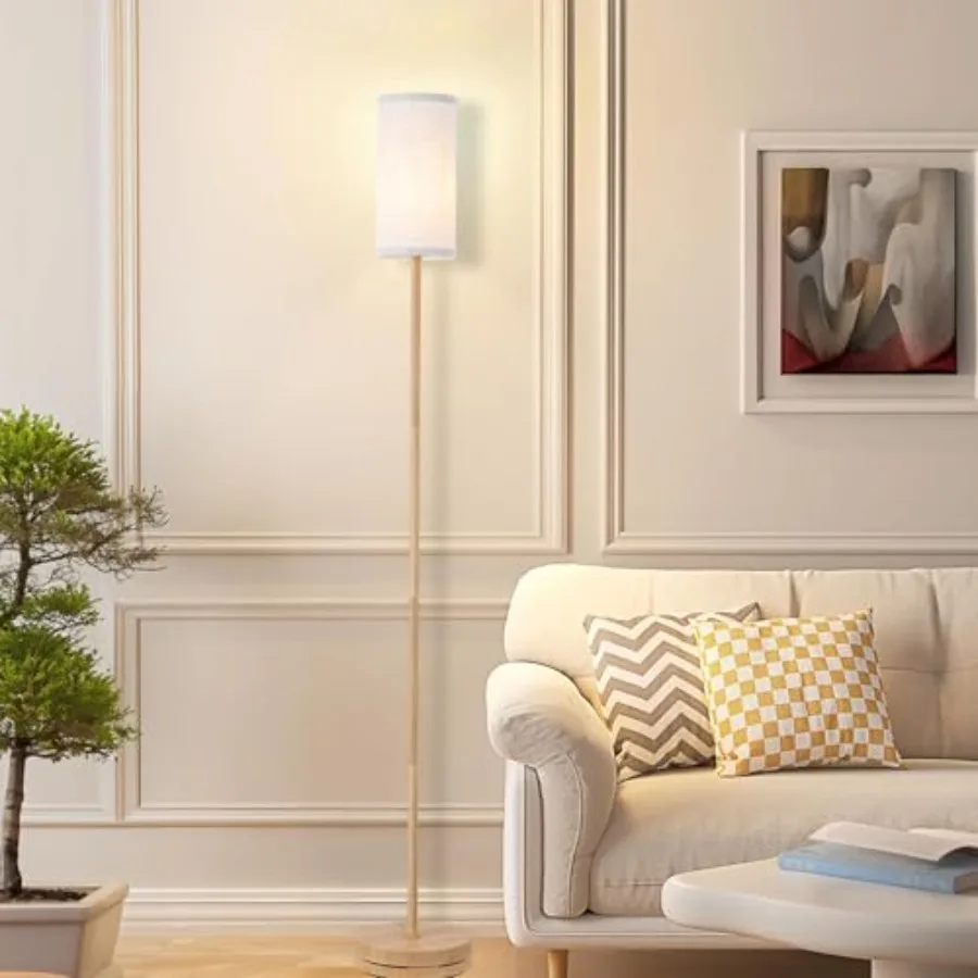 

Floor Lamps for Living Room Modern Tall Lamp for Bedroom Office Corner EFL-1-1218-Burlywood, 65''