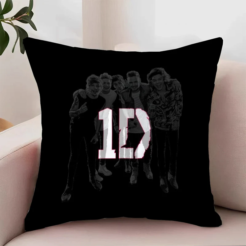 One-directionss Pillow Cases 45x45 Cushions Cover for Living Room Cushions Cushion Covers Pillowcase 50*50 Home Decor Decorative