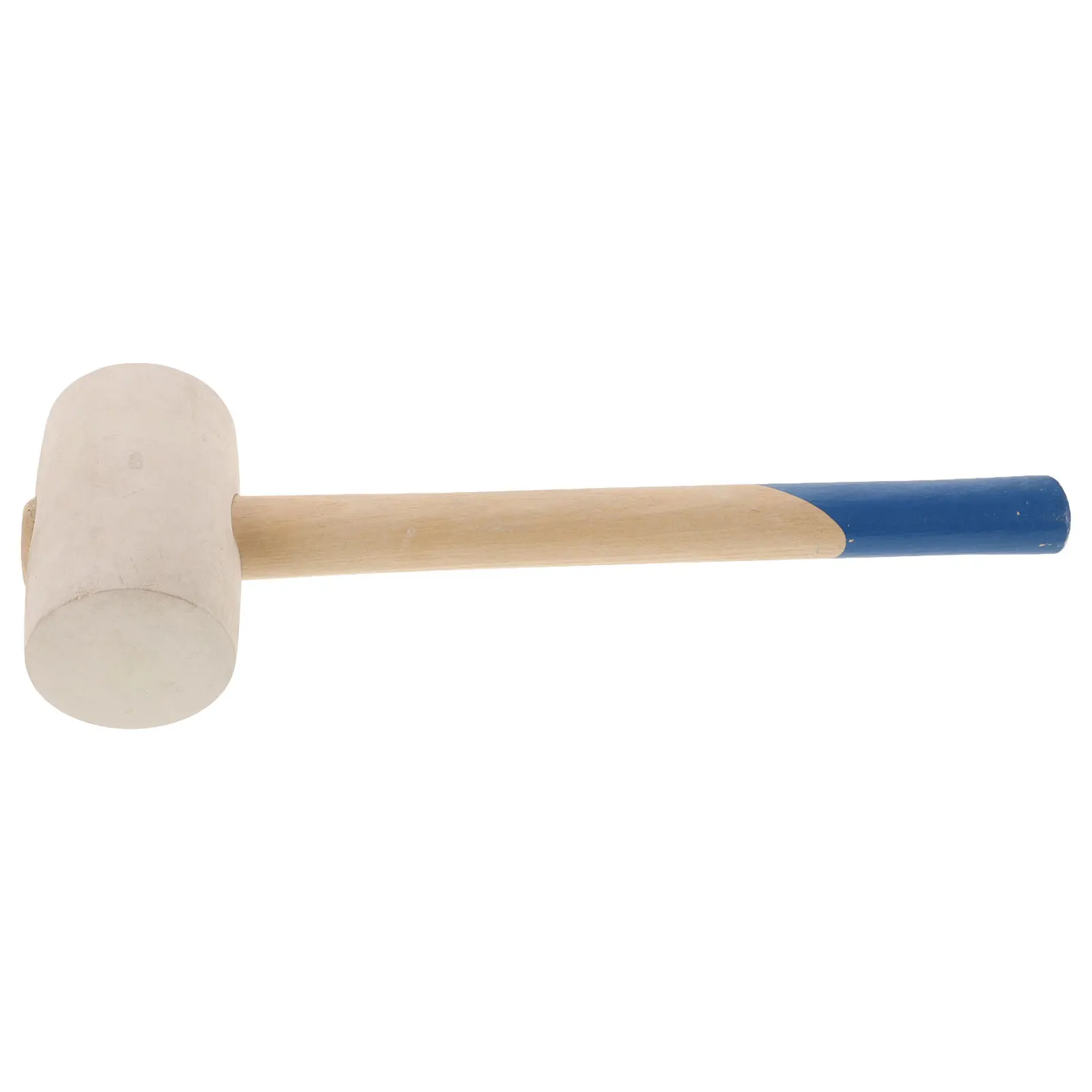 Martelo de borracha com cabo de madeira, ferramenta para azulejo, conjunto de brinquedos, bola, instalação de bambu, fibra para crianças pequenas