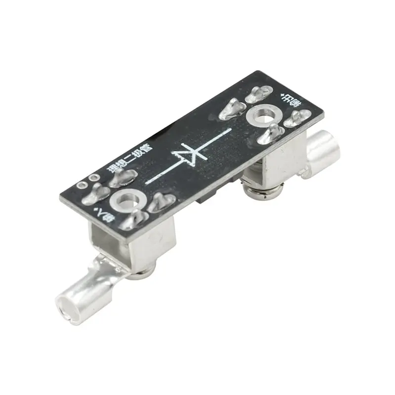 2X 9-80V 50A High Current Ideal Diode Module Solar Anti-Reverse Charging Protection With Binding Post For Solar Systems