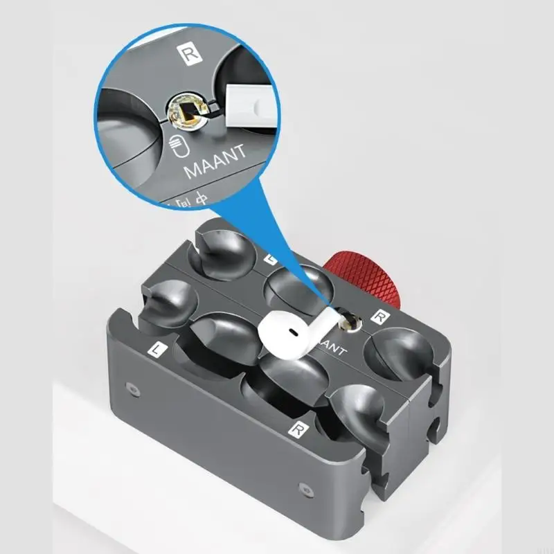 أداة مشبك صيانة سماعة الرأس خفيفة الوزن، 360 درجة قابلة للتعديل، دوارة، لا شيء تشوه الفك لإصلاح الرقاقة وM4YD #2