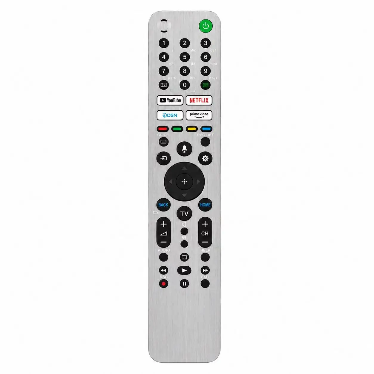 RMF-TX621E Voice Remote Control For Sony TV XR-55A90J KD-43X80J XR-55X90J KD-85ZG9 KD-55XG8588 No Backlight