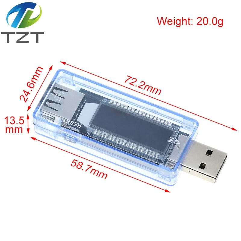 USB Charger Tester Doctor Voltage Current Meter Voltmeter Ammeter Battery Capacity Tester Mobile Power Detector