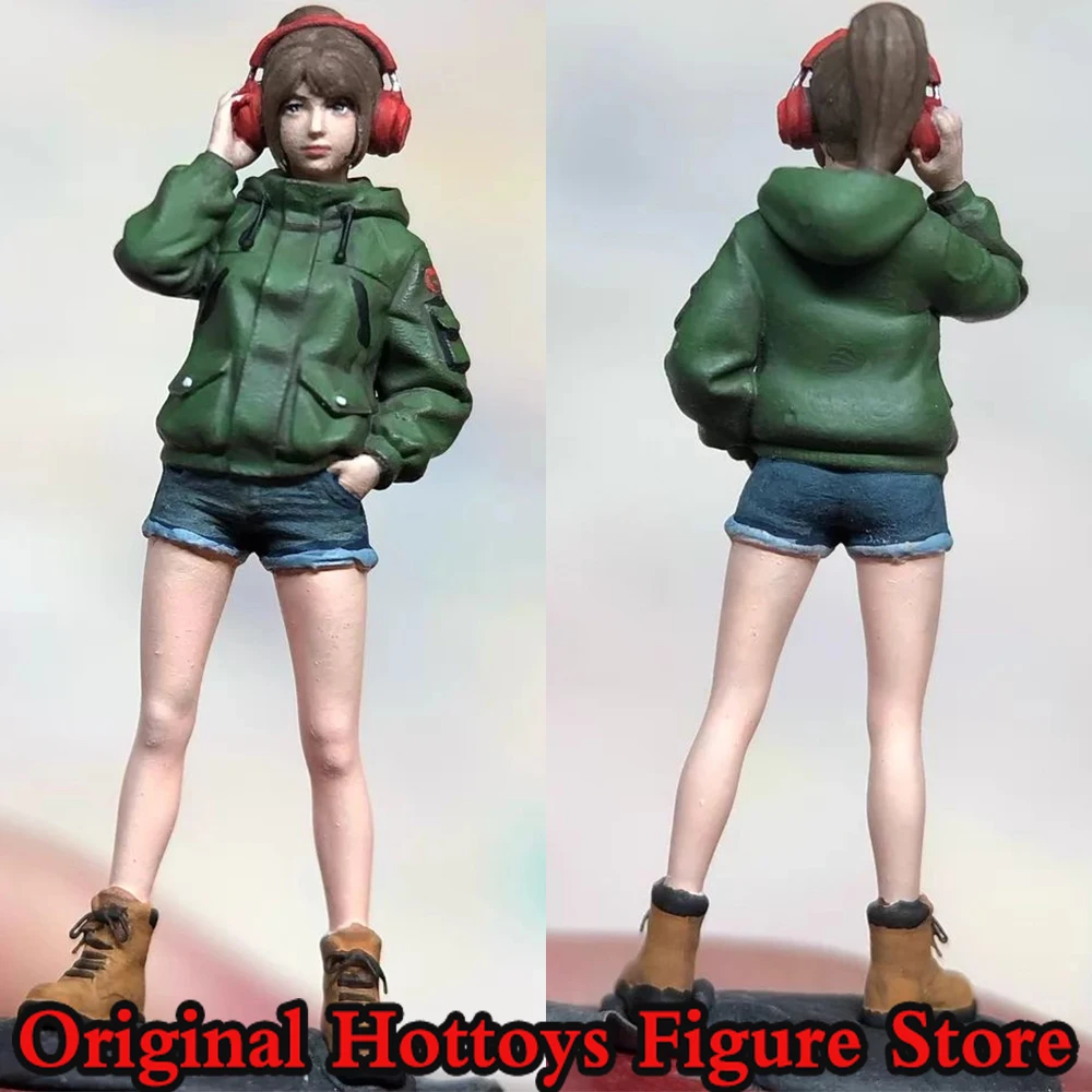 

Коллекционная фигурка-модель: Женщина-солдат в стиле музыкальной моды, миниатюрная скульптура, полный комплект, около 2,7 см, масштаб 1/64