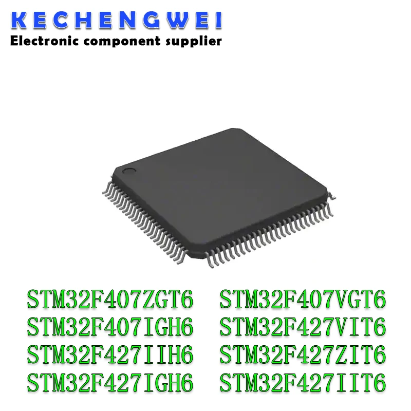 (1piece)100% STM32F407ZGT6 STM32F407VGT6 STM32F407IGH6 STM32F427VIT6 STM32F427IIH6 STM32F427ZIT6 STM32F427IGH6 STM32F427IIT6