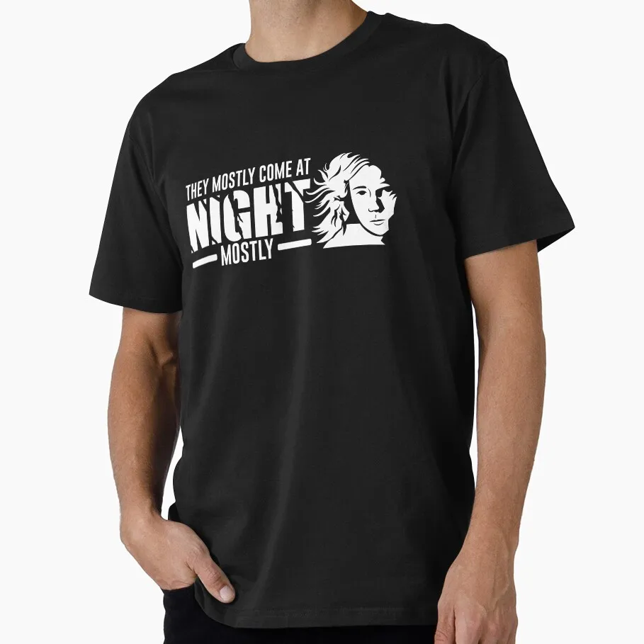 

They Mostly Come at Night, Mostly Retro Horror Sic-Fi Alien Gift T shirt Lv-426 Monster Xenomorph Graphic clothes All size Tops