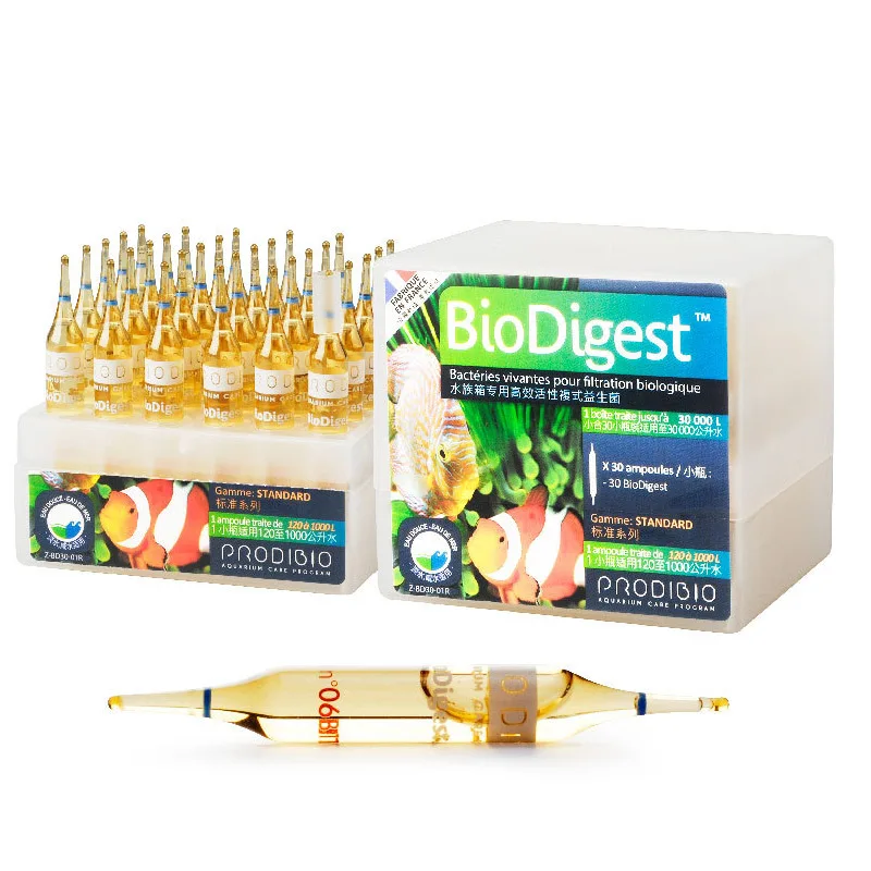 Prodibio-BioDigest pecera, solución bacteriana para el cuidado del acuario, PRODIBIO