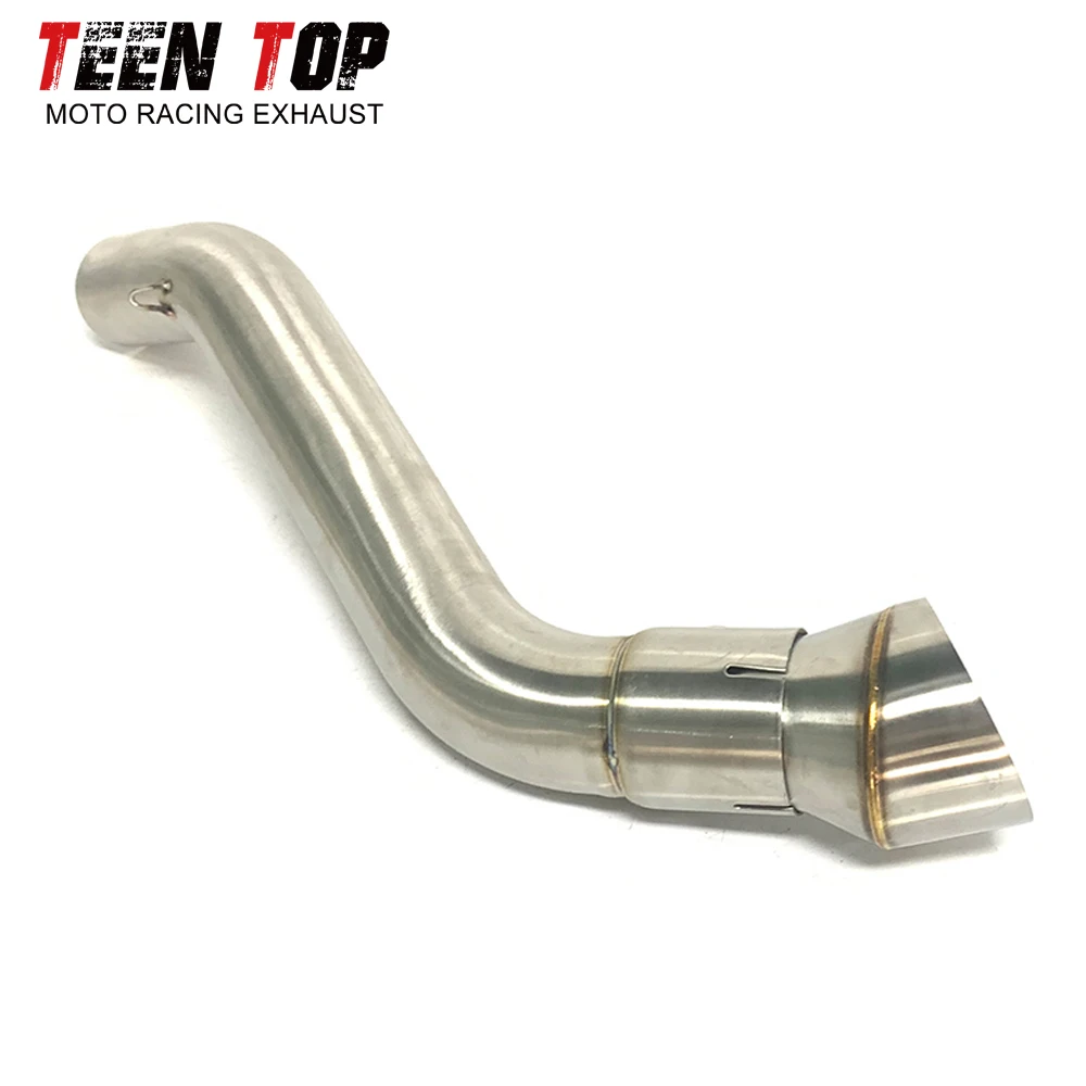 Motorcycle Escape Stainless Steel Exhaust Pipe For Honda CBR650R CB650R CB650F Middle Link Pipe Connect Tube CBR650R 2019-2023