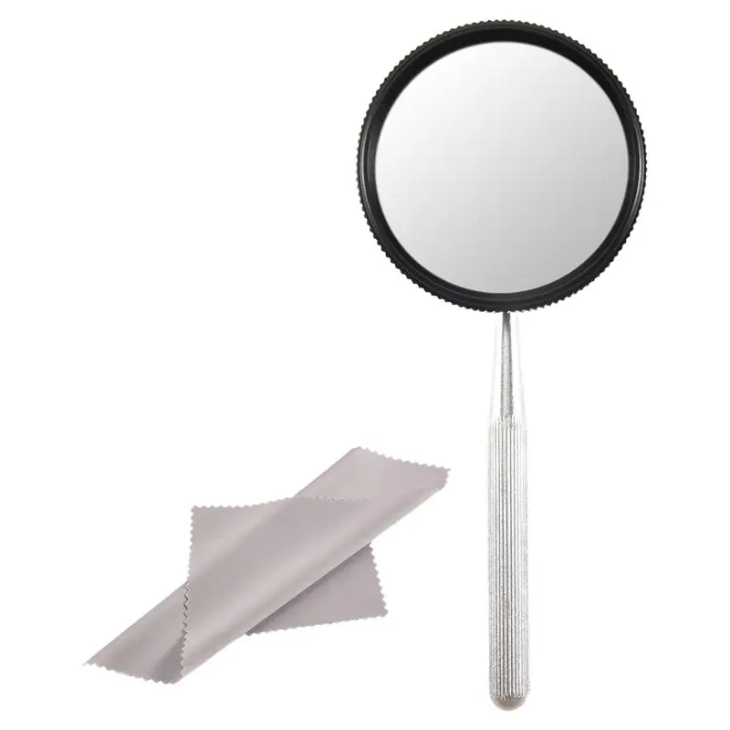 Limited Stock-FF 35X Handheld Magnifier Metal High Clarity Reading Magnifying Glass Portable Loupe Jewelry Magnifier,For Seniors