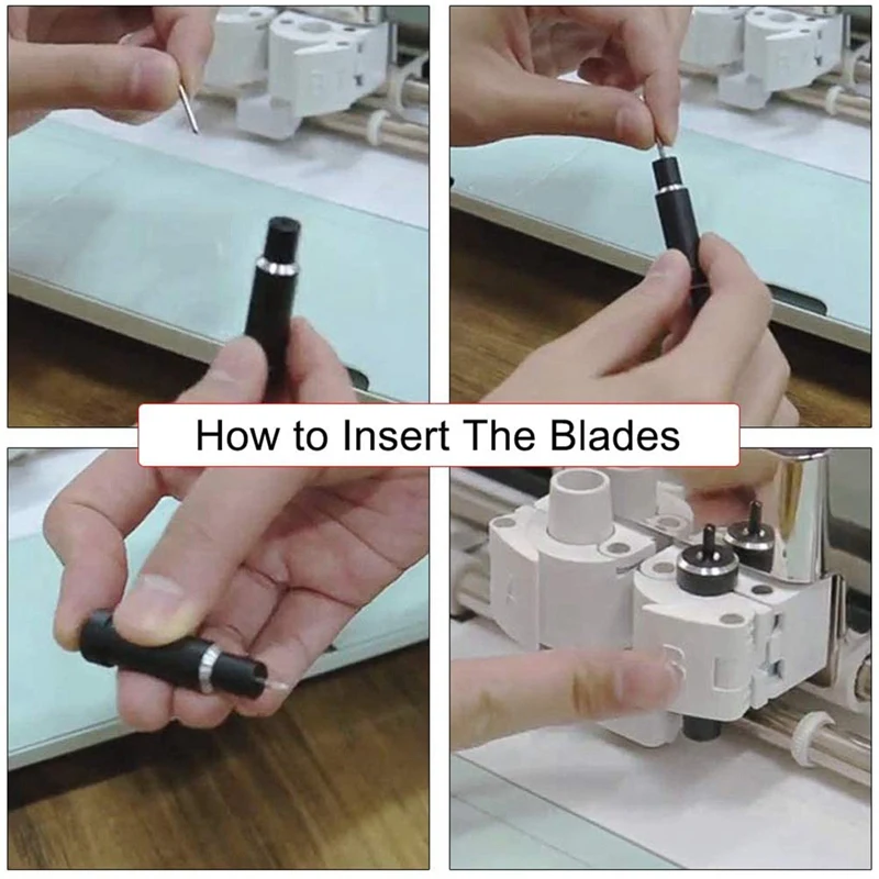 45 Degree For Roland Cutting Plotter Blade High Hardness Tungsten Carbide Vinyl Cutter Knife Blade Machine Tool 3Pcs