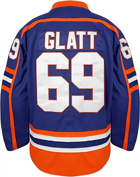 Doug Glatt Halifax Highlanders Jersey #69 Movie Goon Ice Hockey Jersey