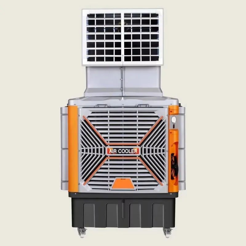 

Commercial Air Conditioning Equipment 1.1kw Industrial Portable Evaporative Air Cooler Floor Standing 220V High-Accuracy