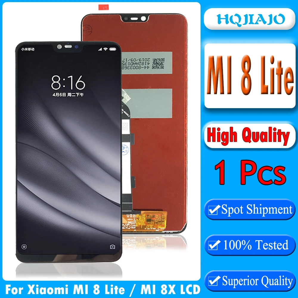مُعدِّل شاشة LCD M1808D2TE عالية الجودة لجهاز XiaoMi Mi 8 Lite: تقييم شامل ودليل عملي للتركيب