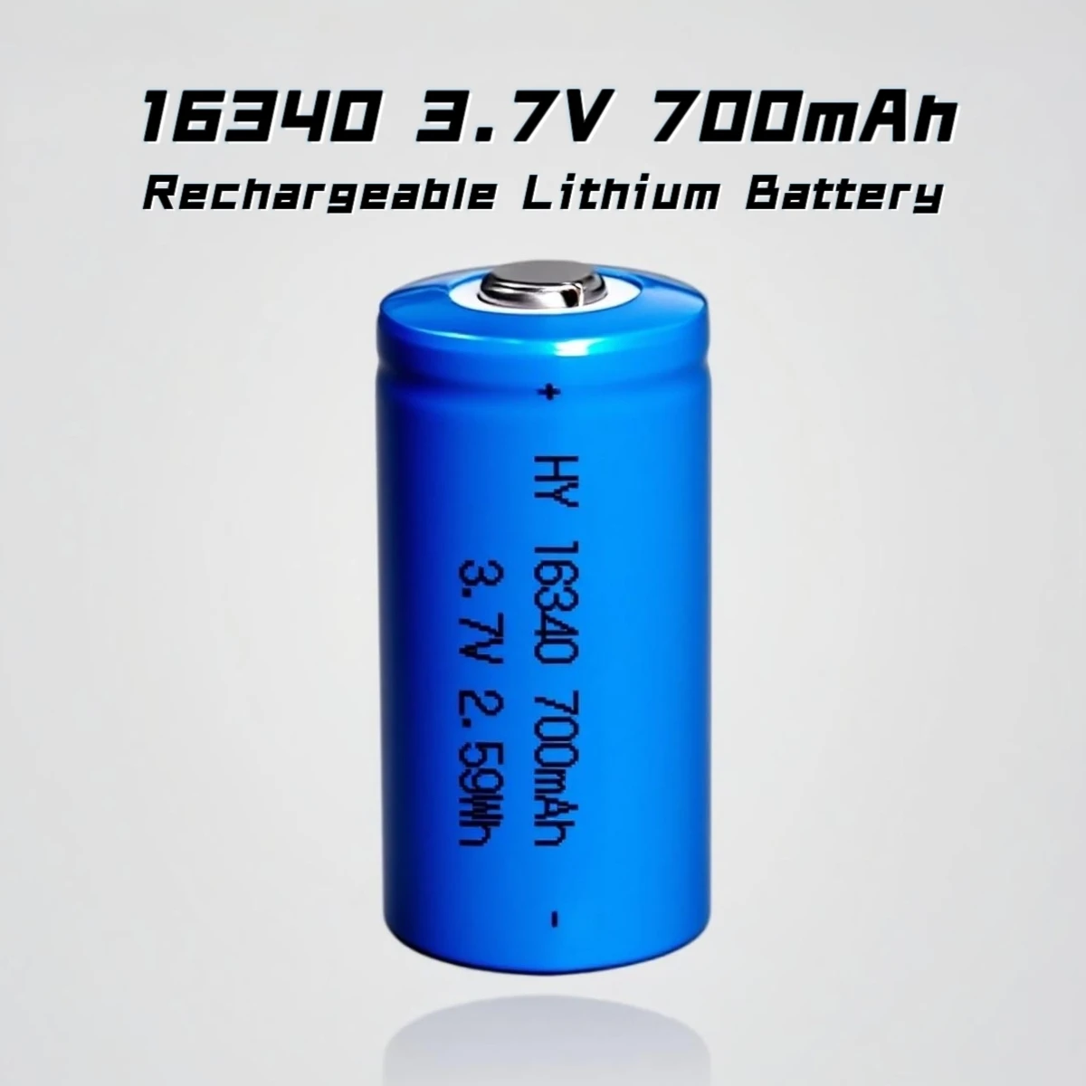 10 Uds 16340 3,7 V 700mAh batería de litio recargable CR123A juegos de cargadores para cámara faro pistolas centrales para cámara espía de autodefensa