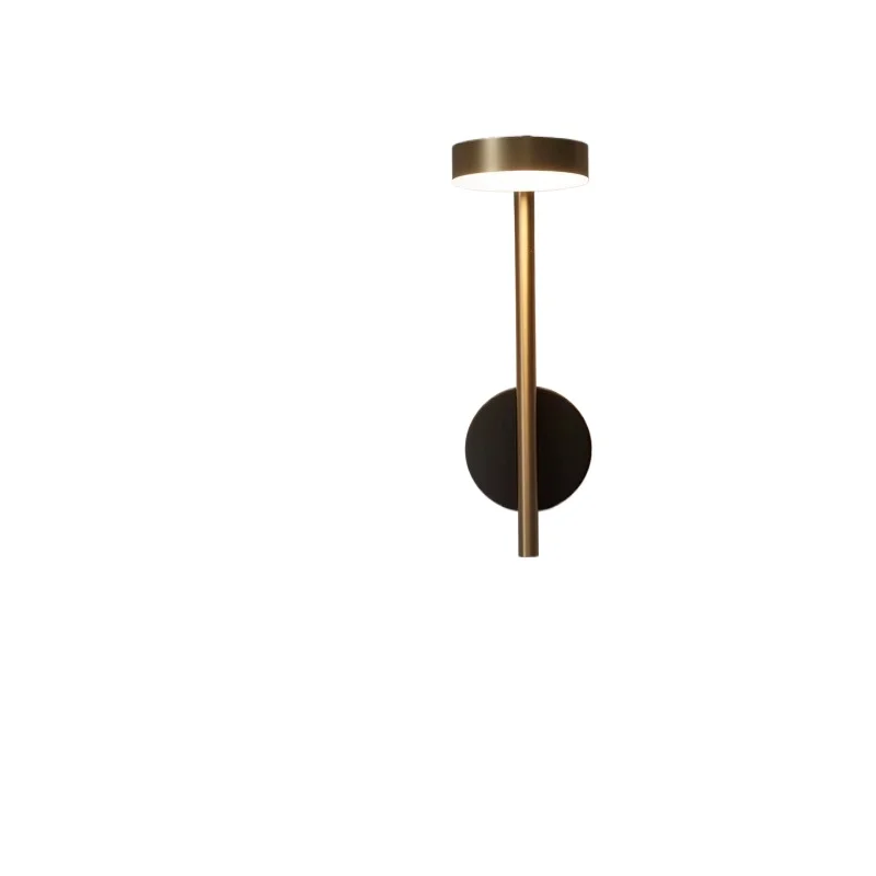 

Light luxury Nordic style rotatable metal wall lamp Bedroom bedside corridor aisle Modern wall lamp