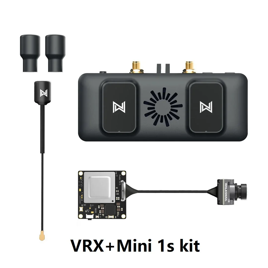 CADDX Walksnail Avatar VRX 10km 4 Antenne HDMI-compatibel 1080P/60FPS HD Pro Kit Dual Antenna Moonlight Kit voor FPV Lage Latency