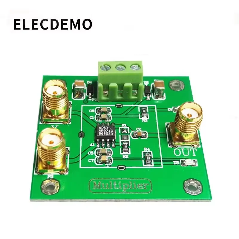 Four Quadrant Analog Multiplier Module, AM Modulator, Phase Detector, Signal Conditioner, Low Noise High Linearity Mixer,AD835