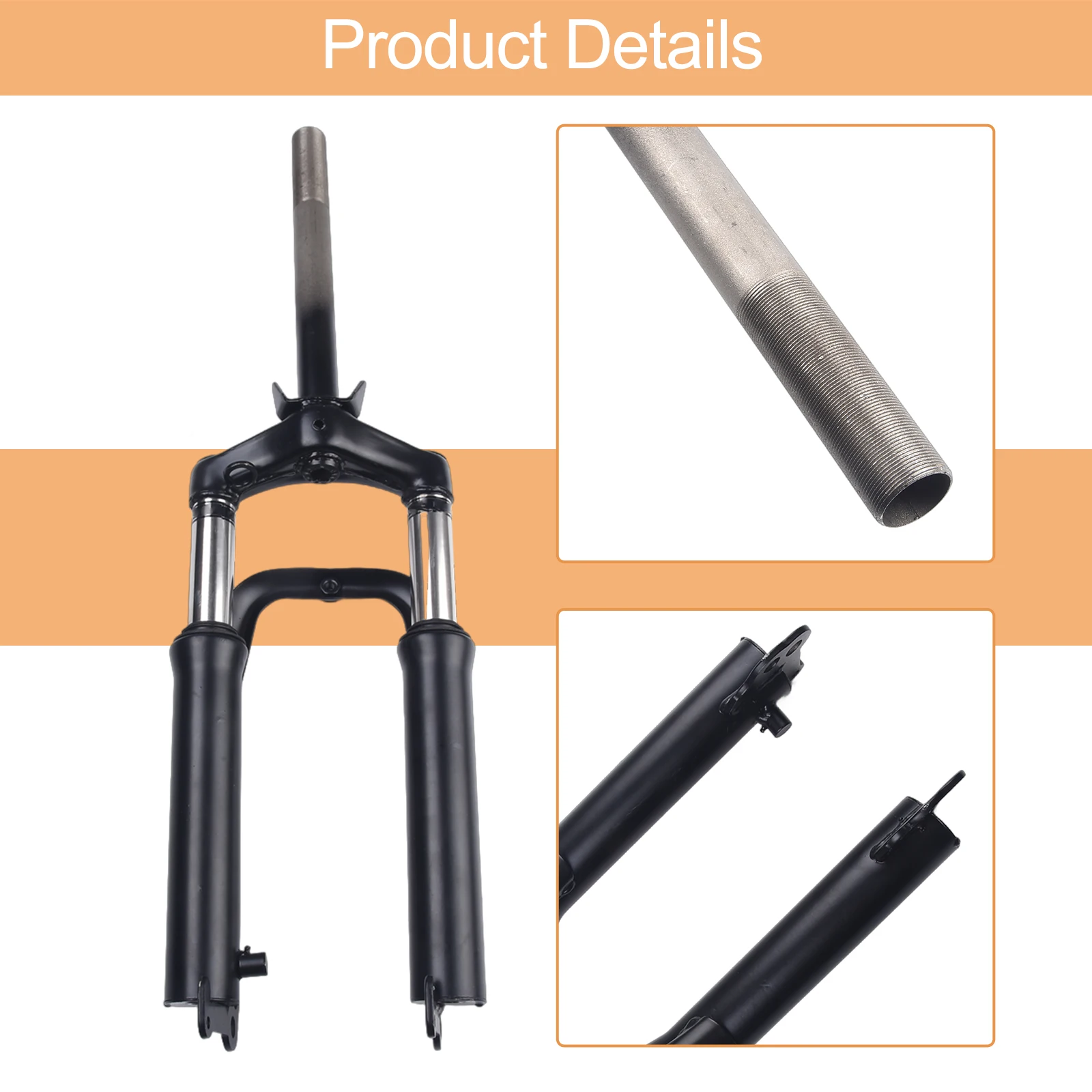 

Enhance Your Bike\\\\\\'s Performance with Hydraulic Integrated Fork Compatible with 14 inch and 16 inch Electric Bicycles