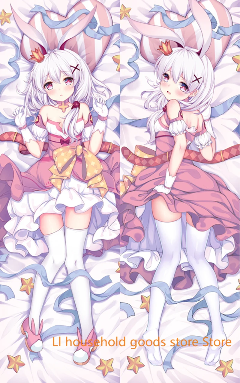 Azur Lane Laffey Dakimakura Waifu Pillowcase 2-Side Print Pillow Case Hugging Body Cushion Cover