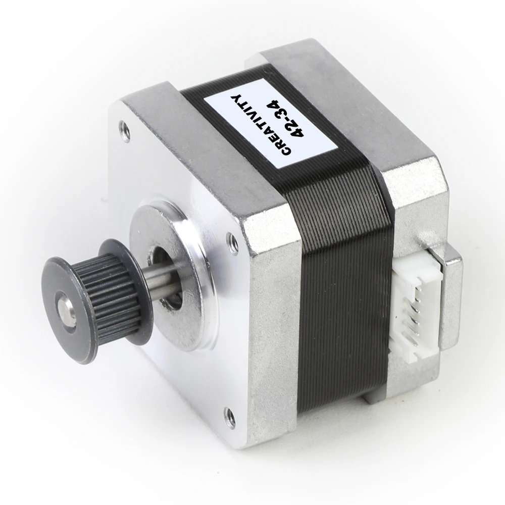 

3D Printer Stepper Motor 42-34 with Synchronous wheel for REPRAP Makerbot Ender 3,CR10 Series,Ender 3 V2 3D Printer