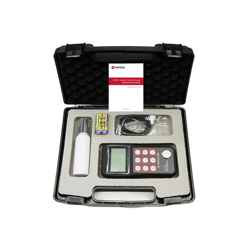 Digital MT180 PE EE two Measurement Through Coating Ultrasonic Thickness Gauge (3--30)mm Thickness meter