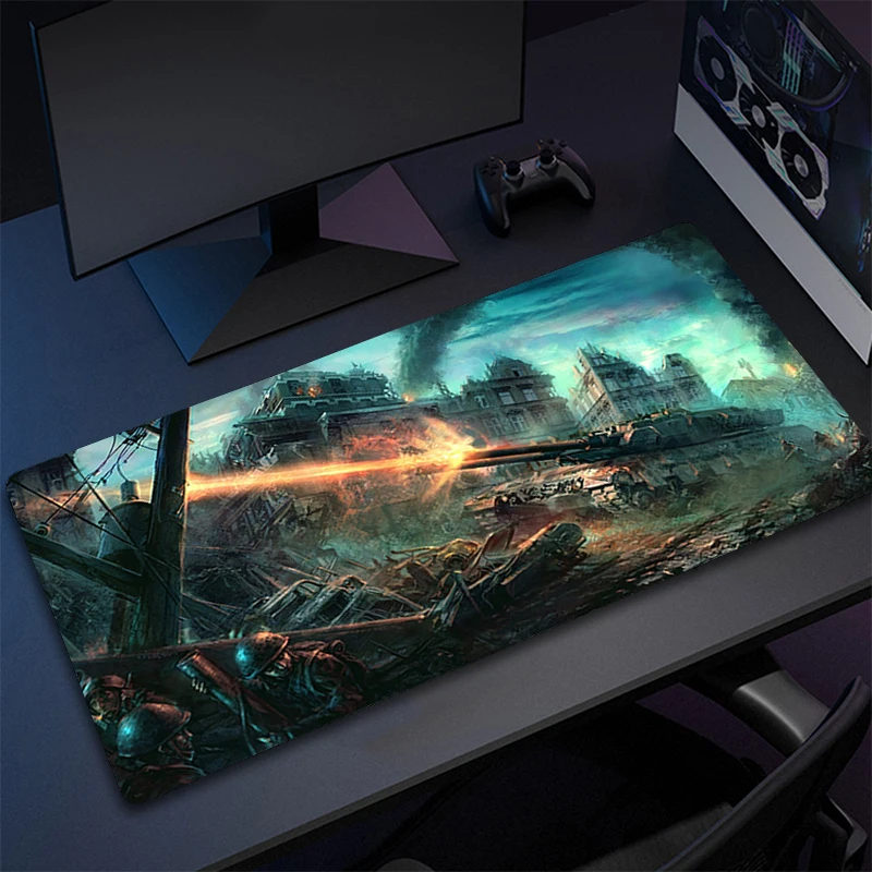 

World of Tanks Mouse Pad Gamer Large Computer Gaming Accessories MousePads Anti-slip Laptop Soft Mouse Mat Xxl Tapis De Souris