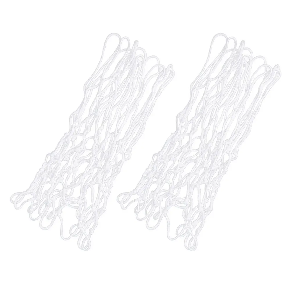 

2 Pcs Basketball Net Playing Nets Supplies Nylon Indoor Outdoor Core