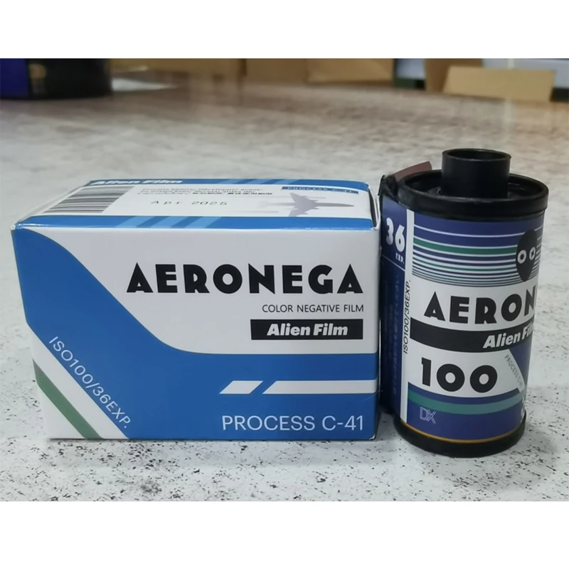 1/3/5Rolls Original AERONEGA 100 135 35mm Color Negative Film 36 Exp Professional For 135 Film Camera(Expiration date:2025）