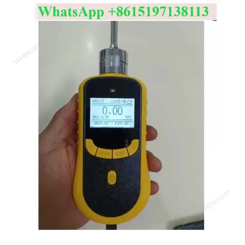 Ozone detector range 010PPM pump suction fineness as shown in the figure, work applicable