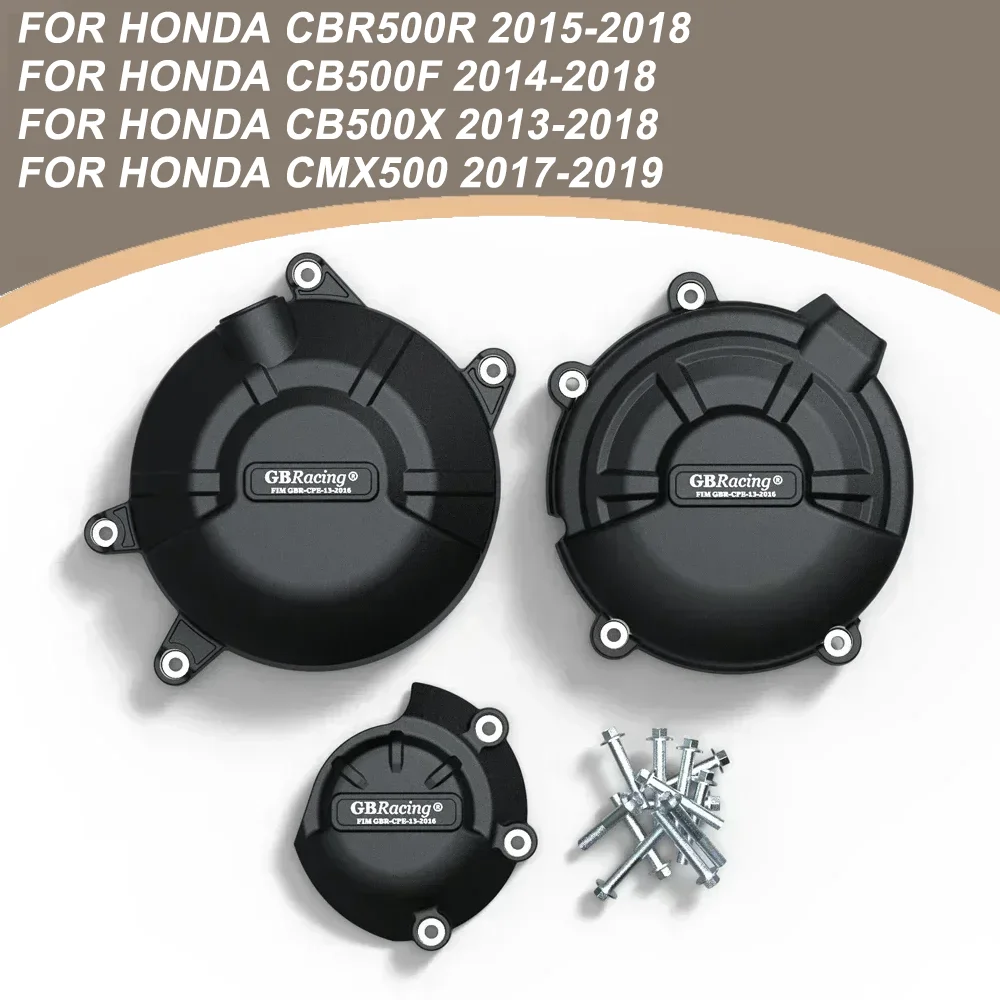 

CMX 500 Engine Cover Case Engine Protection For Honda CBR500R CBR 500R CB500F CB 500F CB500X CB 500X CMX500 2017-2019