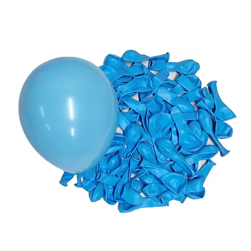 30Pcs 5/10/12 Inch Birthday Balloons In Red Orange Yellow Blue Purple Latex Balloons For Birthday Parties and Anniversaries
