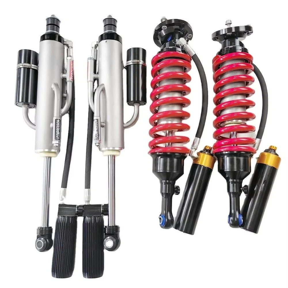 

Customized Design 3.0" Tube Diameter Rear/front Triple Bypass Shocks With Dual Reservoirs For FJ Cruiser Truck