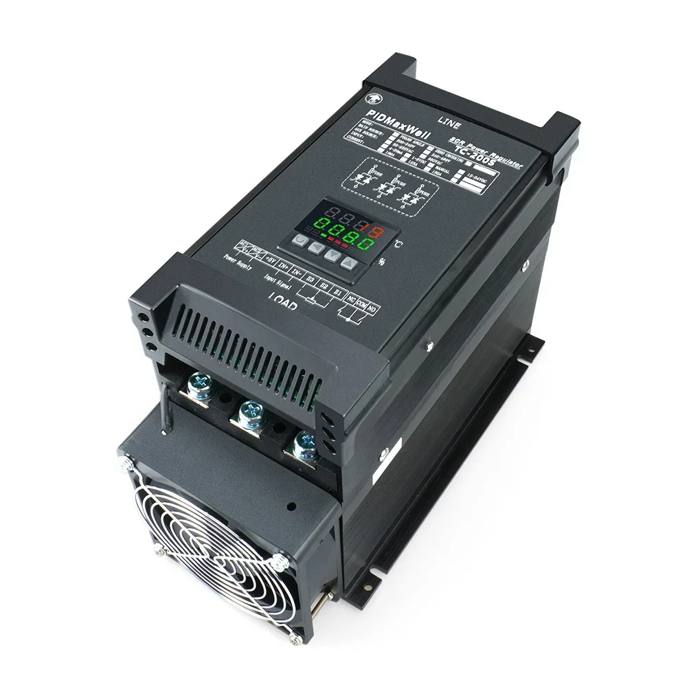 جديد PIDMaxwell TC-200S TCH300 380V 440V 480V 150A 175A 200A SCR الجهد منظم الطاقة التدفئة 4-20mA 0-5V 0-10V AC